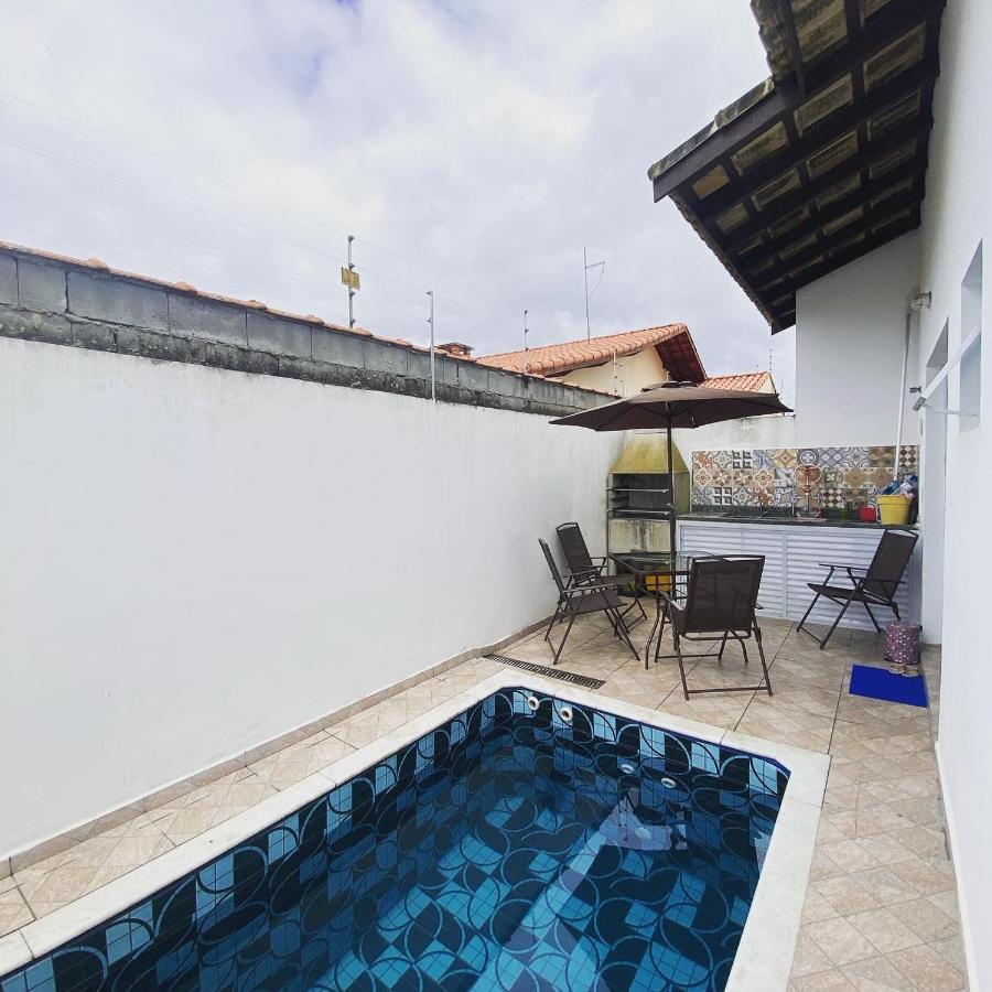 Casa Com Piscina E Churrasqueira - Lindissima! Itanhaém Exteriör bild